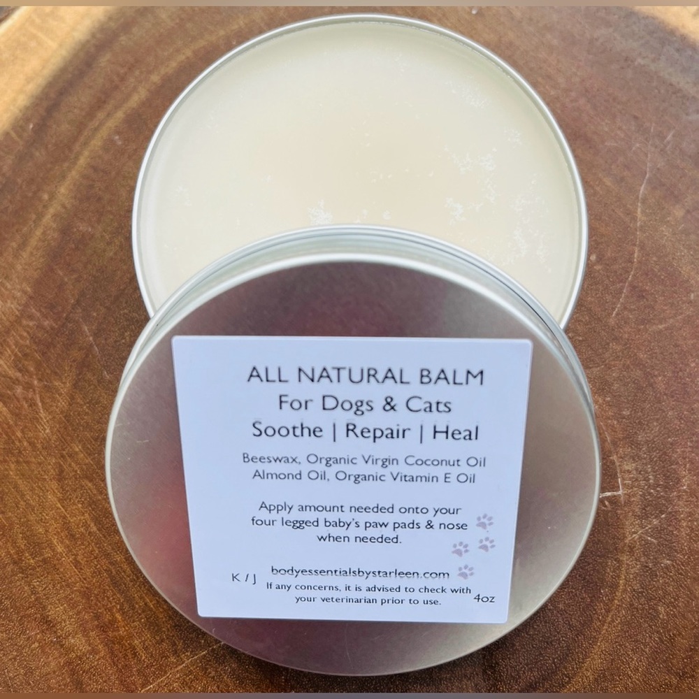 Handcrafted All Natural - Dog - Cat Pad-Nose Balm